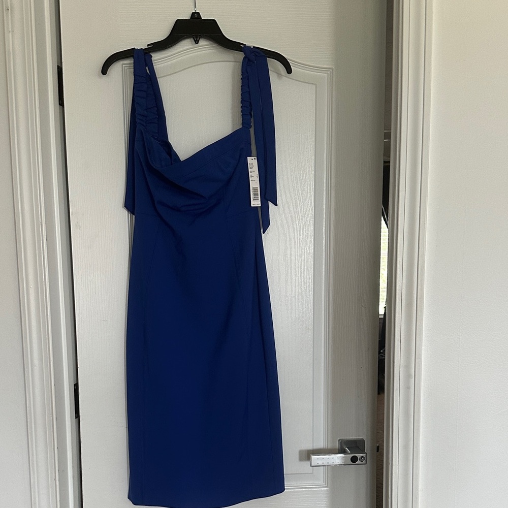 Gianni Bini Royal Blue Tie-Strap Dress